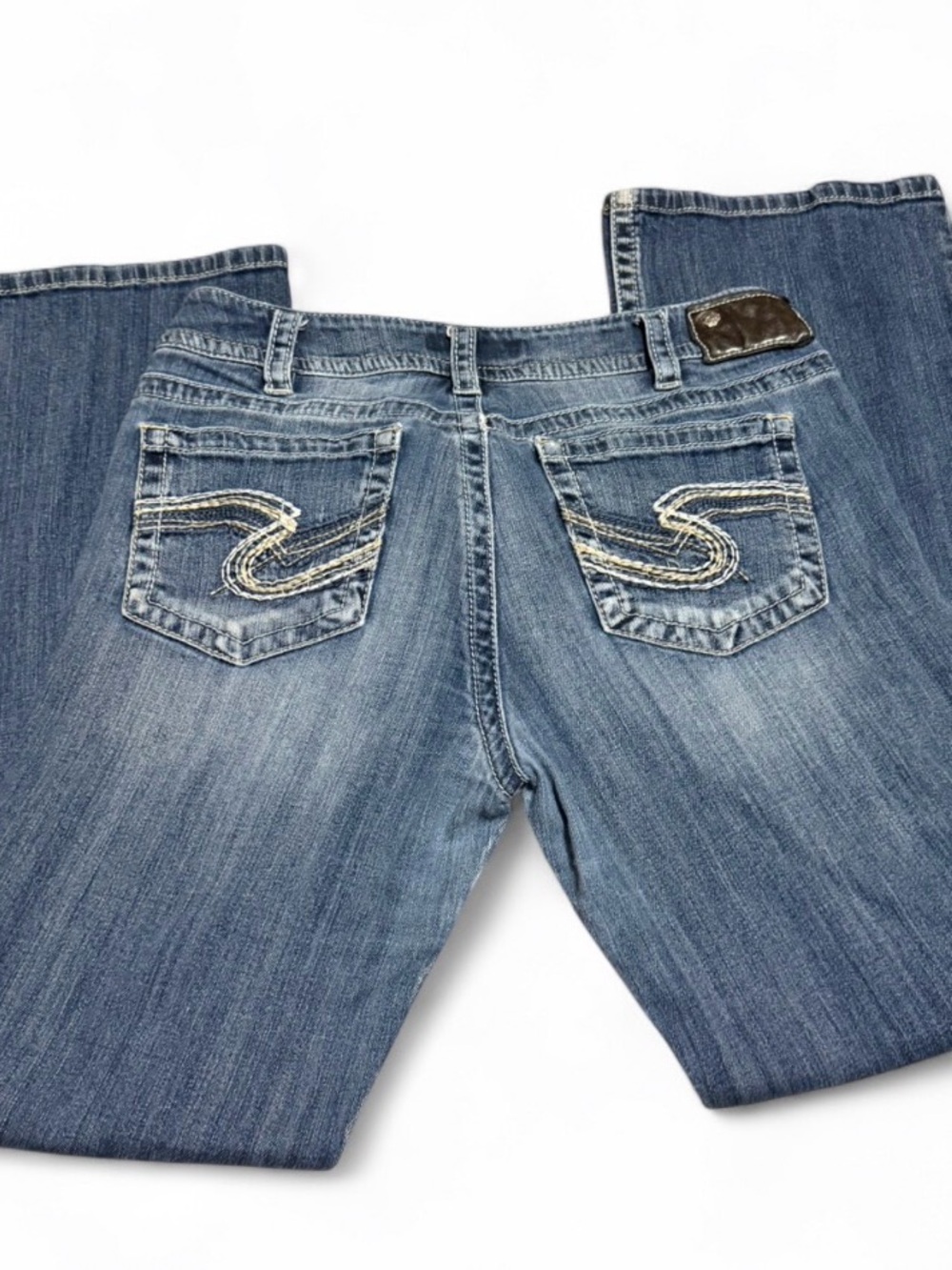 Vintage Y2K Silver Jeans Suki Mid Rise Bootcut Denim Jeans